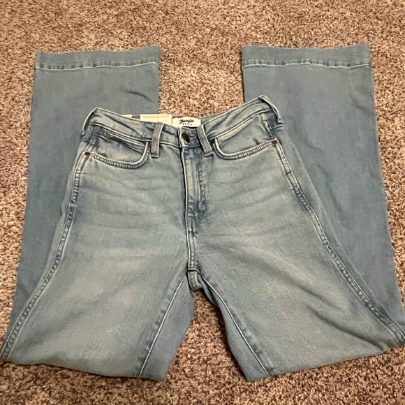 Wrangler Light Blue Denim Pants - Picture 4 of 6